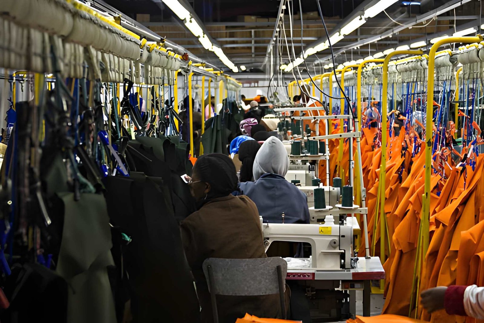Classic Apparel factory floor